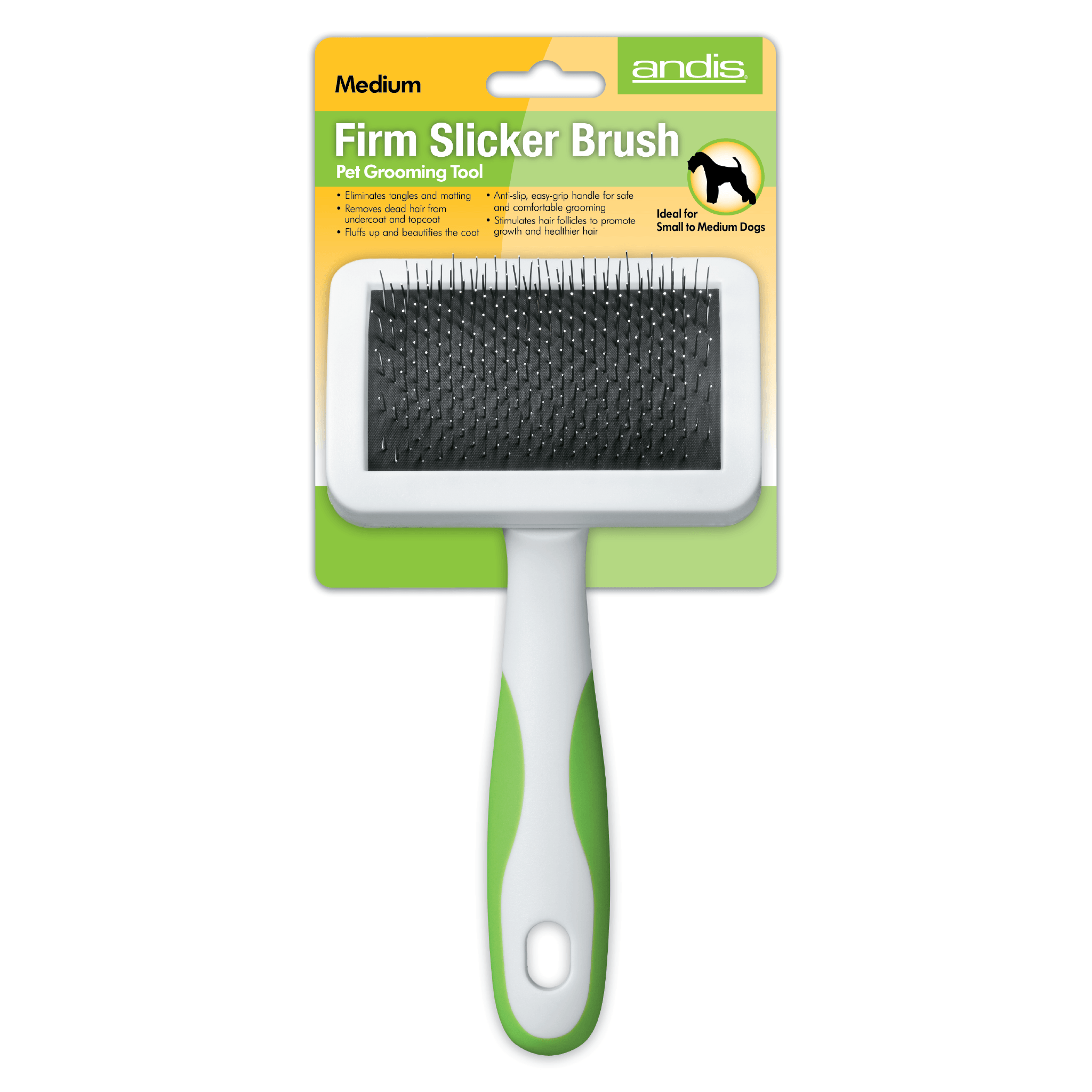 Andis Firm Slicker Brush (M) - Image 2