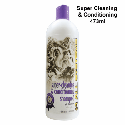 #1all Systems Super Cleaning & Conditioning Shampoo for Dogs and Cats