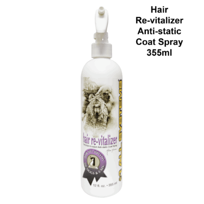 #1all Systems Hair Revitalizer & Instant Anti-Static Spray 355ml for Dogs and Cats