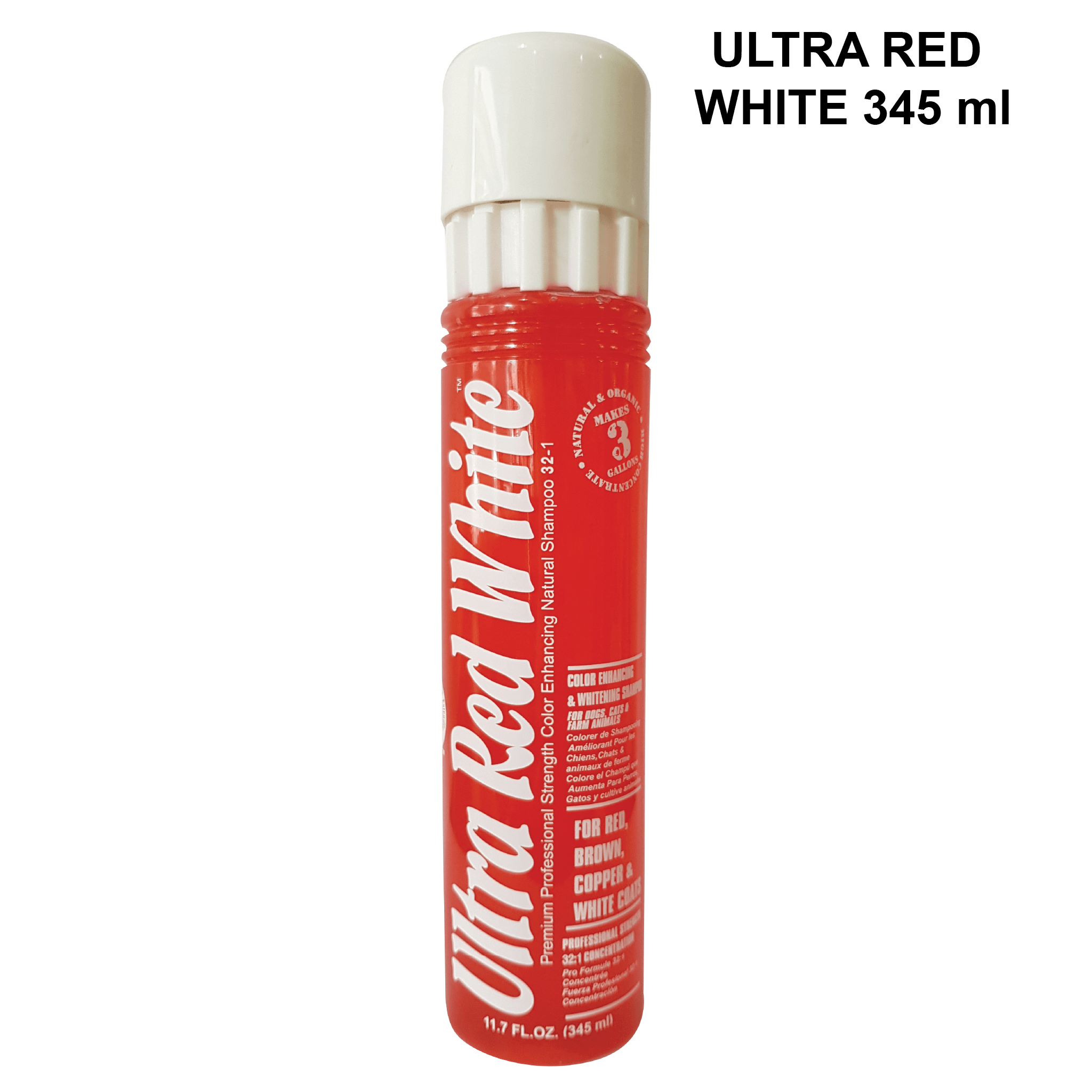Kelco Ultra Red White for Dogs and Cats (Enchance White/Red/Brown hair)