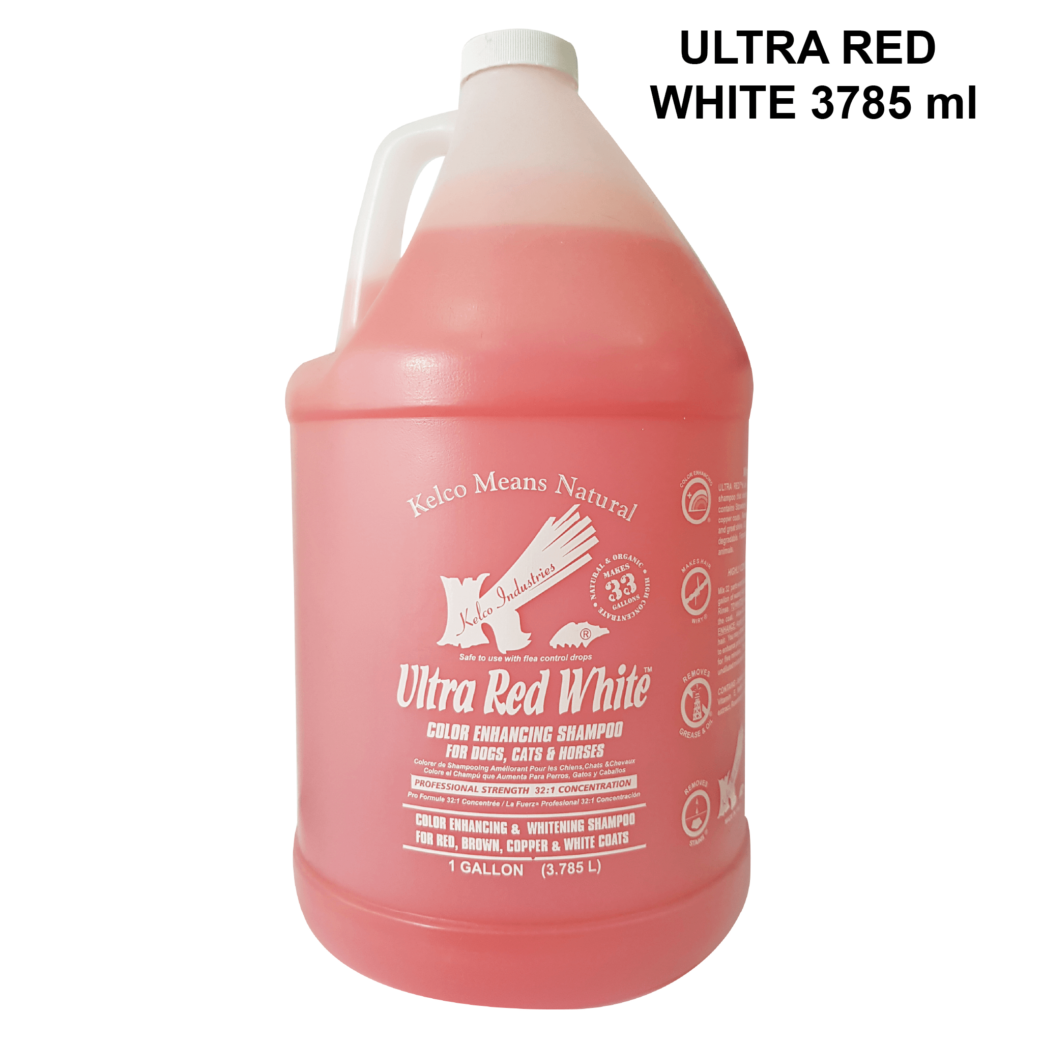 Kelco Ultra Red White for Dogs and Cats (Enchance White/Red/Brown hair) - Image 2
