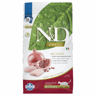 N&D Prime Chicken & Pomegranate NEUTERED Adult Cat