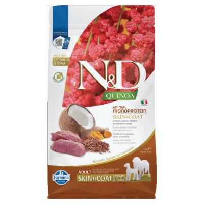 N&D Quinoa Skin & Coat Venison Dry Dog Food