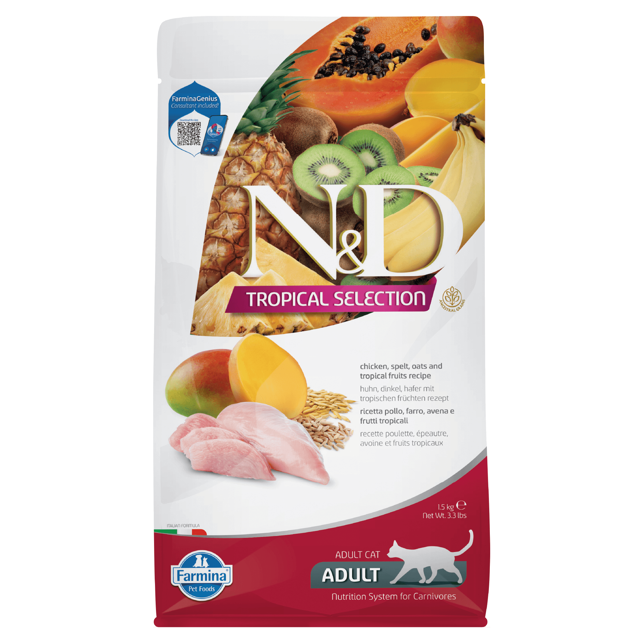 N&D Tropical Selection Adult Cat