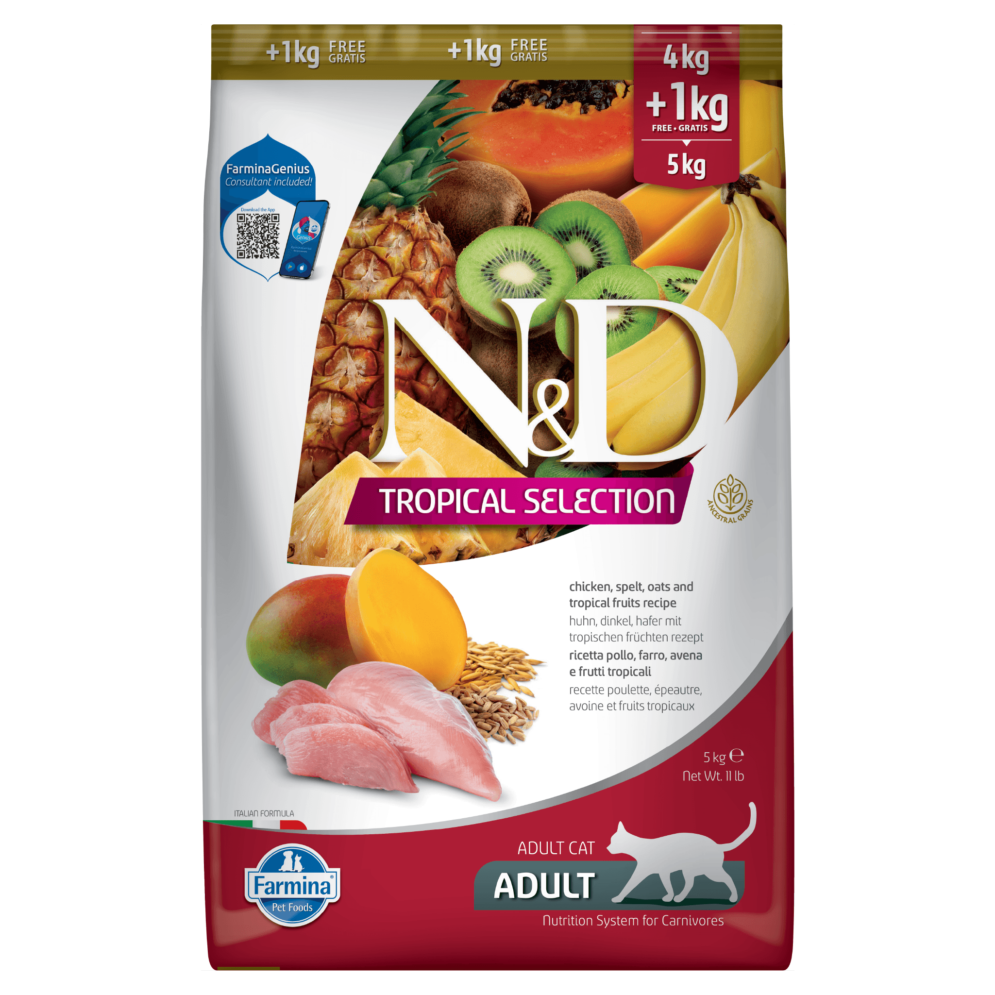 N&D Tropical Selection Adult Cat - Image 3