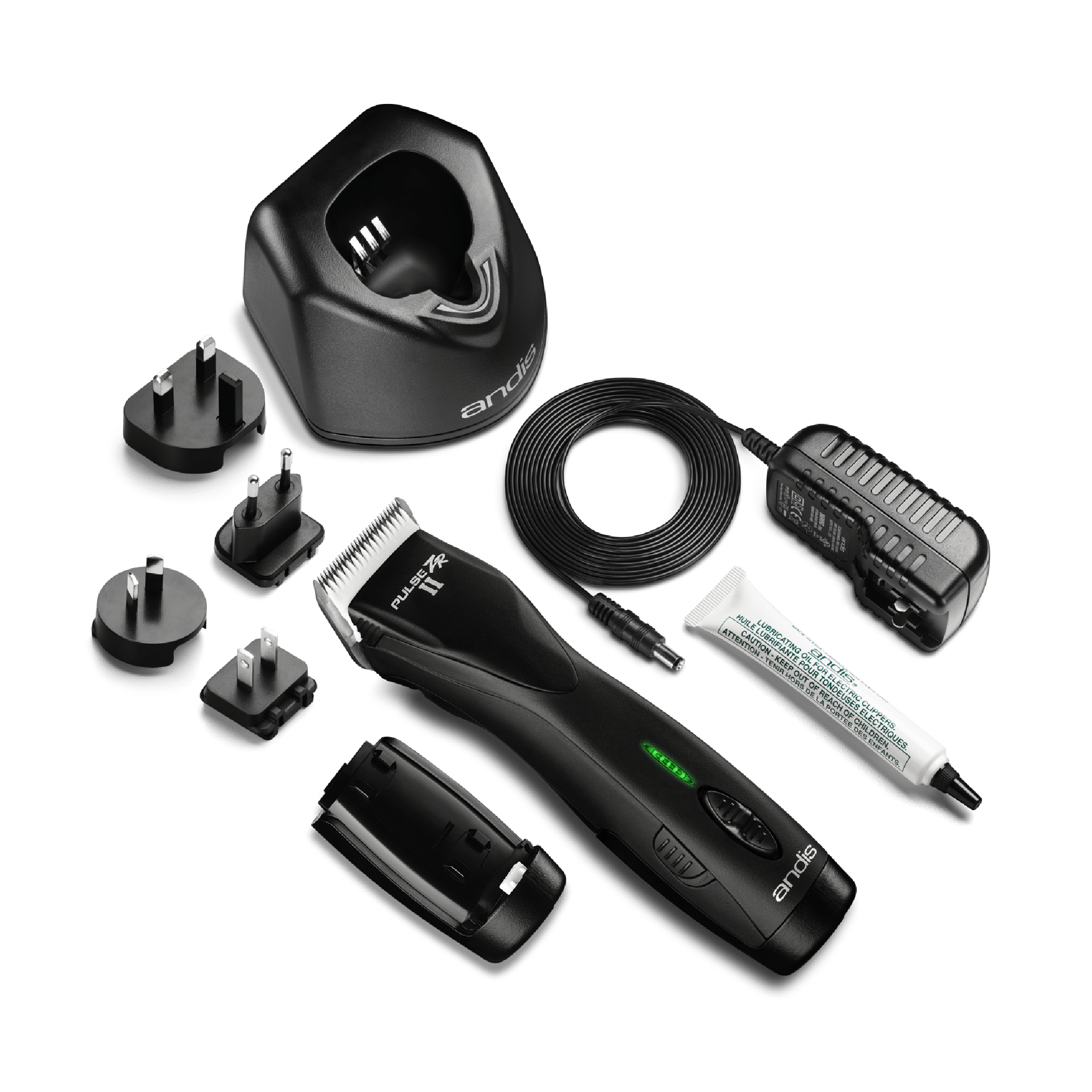 Andis DBLC-2 Pulse ZR II Black Cordless Clipper (Heavy Duty) - Image 3
