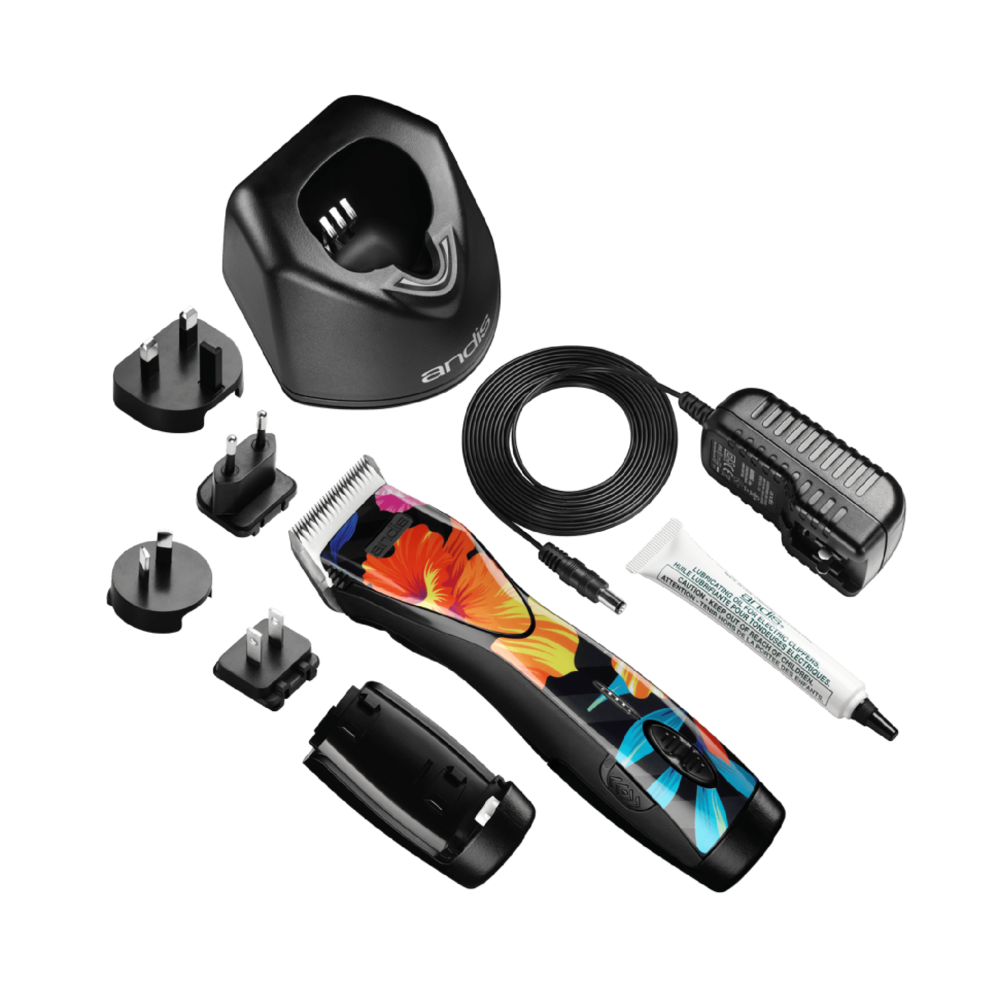 Andis DBLC-2 Pulse ZR II Flora Cordless Clipper (Heavy Duty) - Image 2