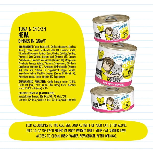 Tuna & Chicken 4Eva Tuna & Chicken Dinner in Gravy 1 Carton (24 pcs) - Image 2