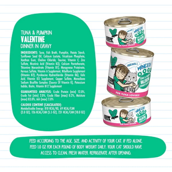 Tuna & Pumpkin Valentine Tuna & Pumpkin Dinner in Gravy 1 Carton (24 pcs) - Image 2
