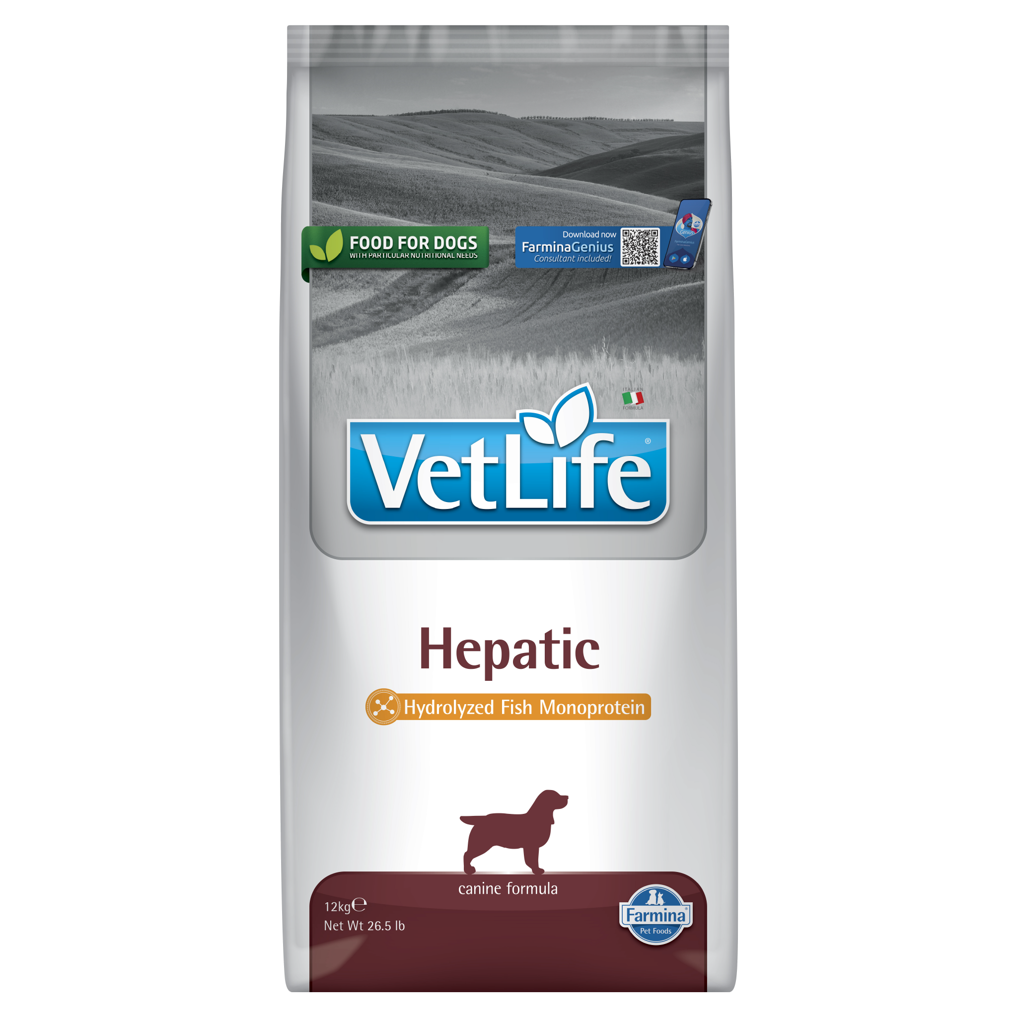 Vet Life Canine Hepatic Dry Kibbles - Image 2