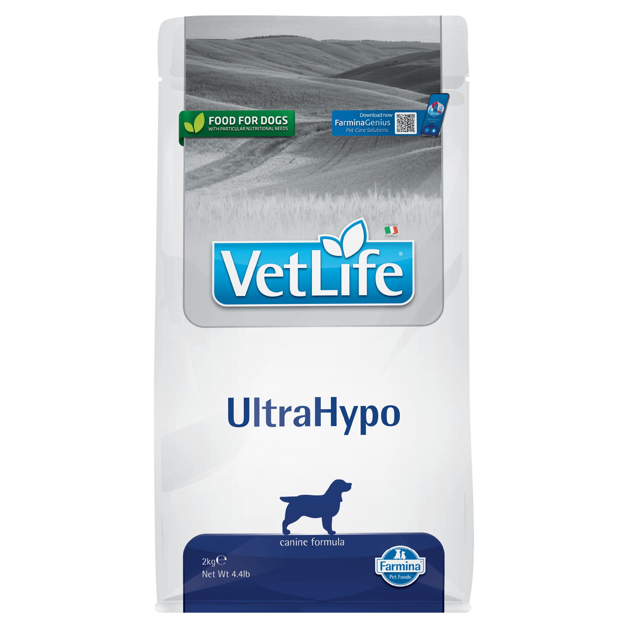 Vet Life Canine Ultrahypo Dry Kibbles