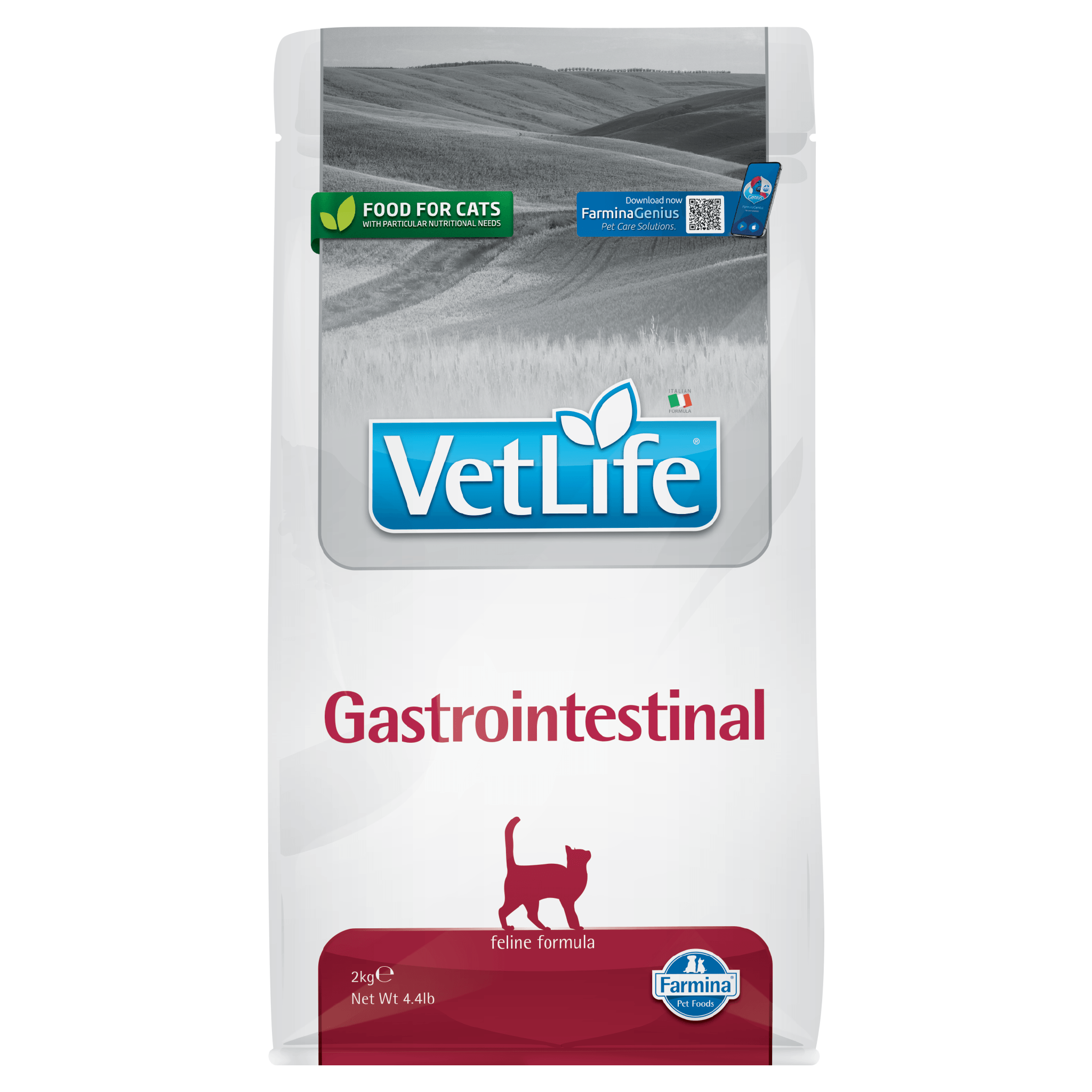 Vet Life Feline Gastrointestinal Dry Kibbles 2kg