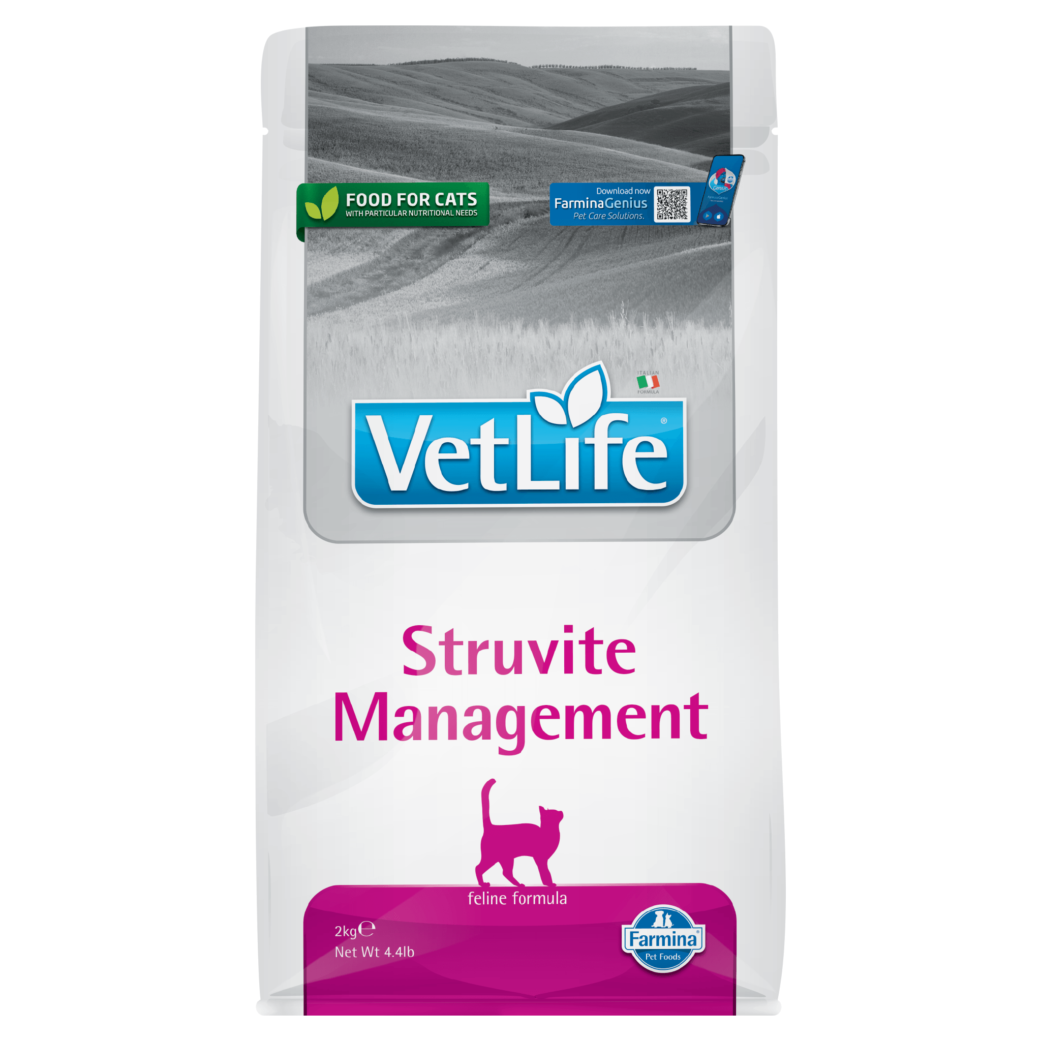 Vet Life Feline Struvite Management Dry Kibbles 2kg